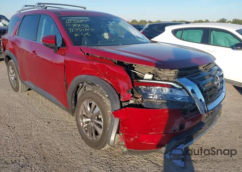 2023 Nissan Pathfinder Sl 4Wd z USA, uszkodzony, nr VIN 5N1DR3CC8PC222806